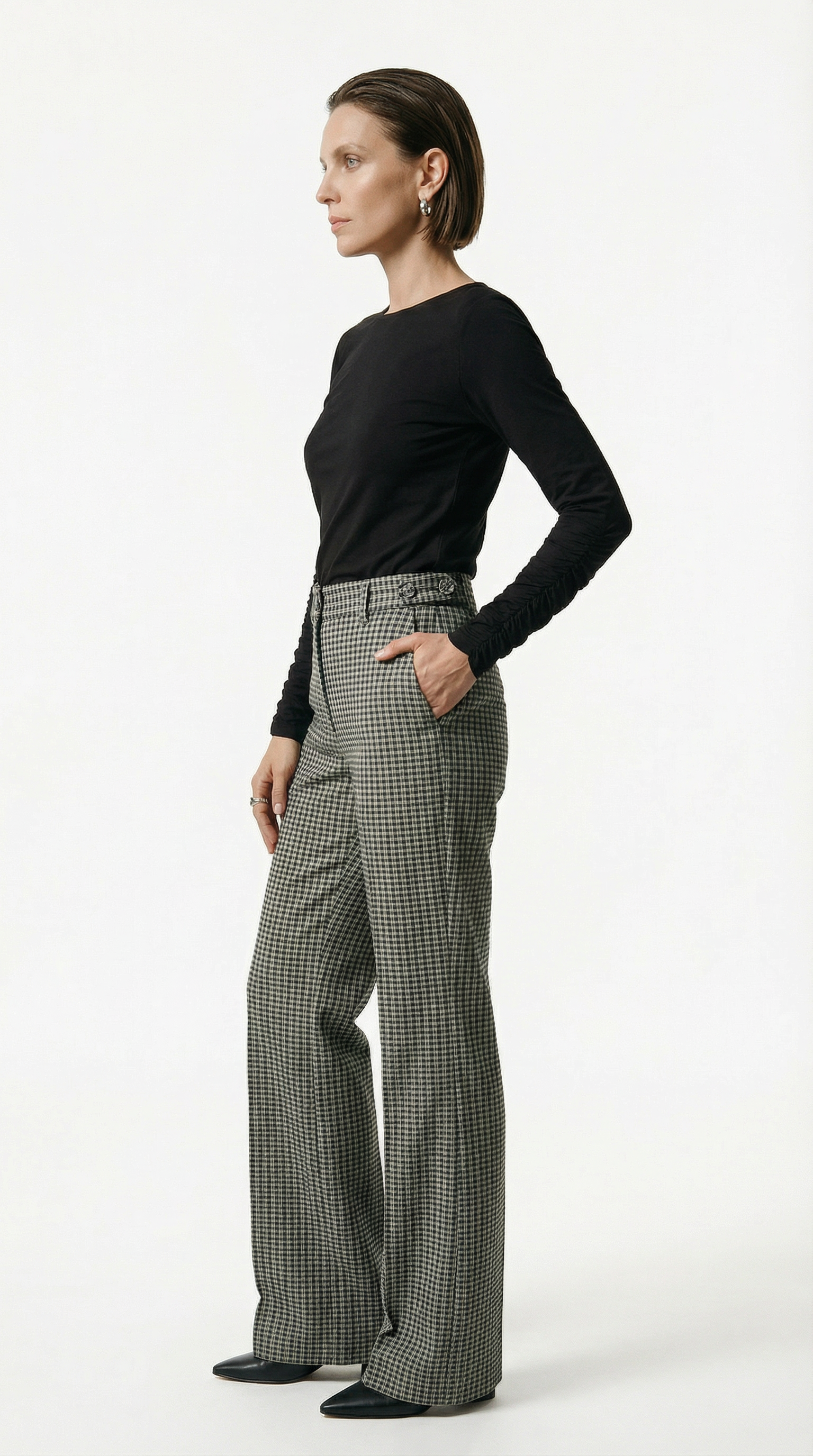Pepita Tailored Trousers
