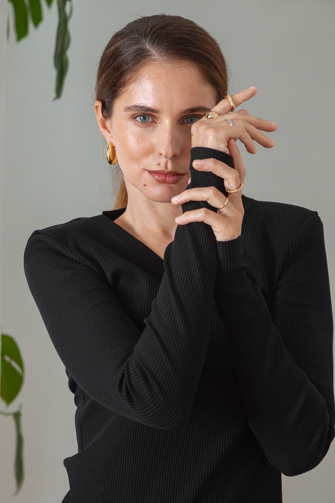 Organic Cotton Ribbed Vest